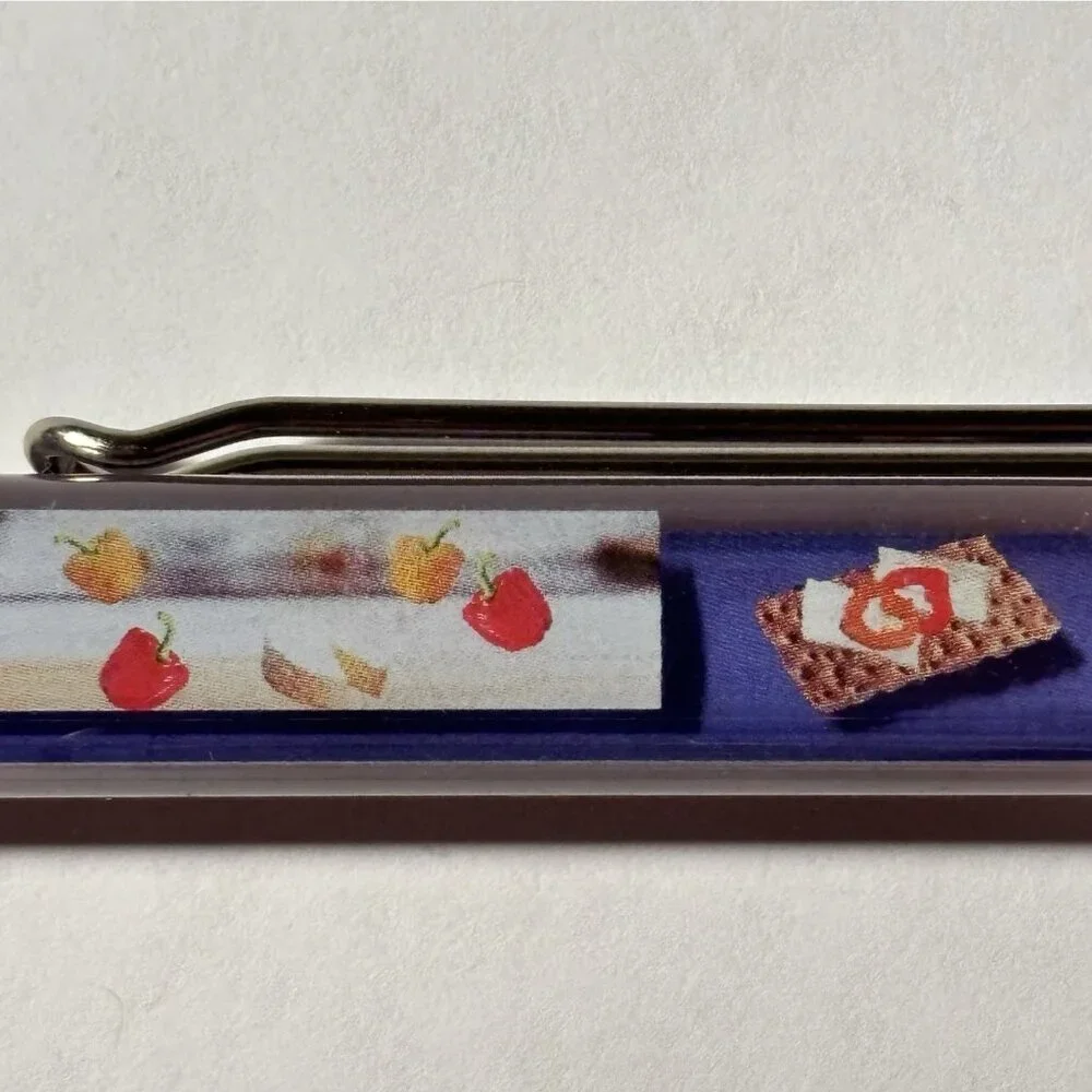 Wasa Crackers Floaty Pen Cracker Appears with Toppings Advertising Promo Novelty